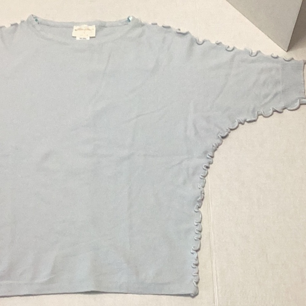 Allie Rose Soft Powder Blue Sweater